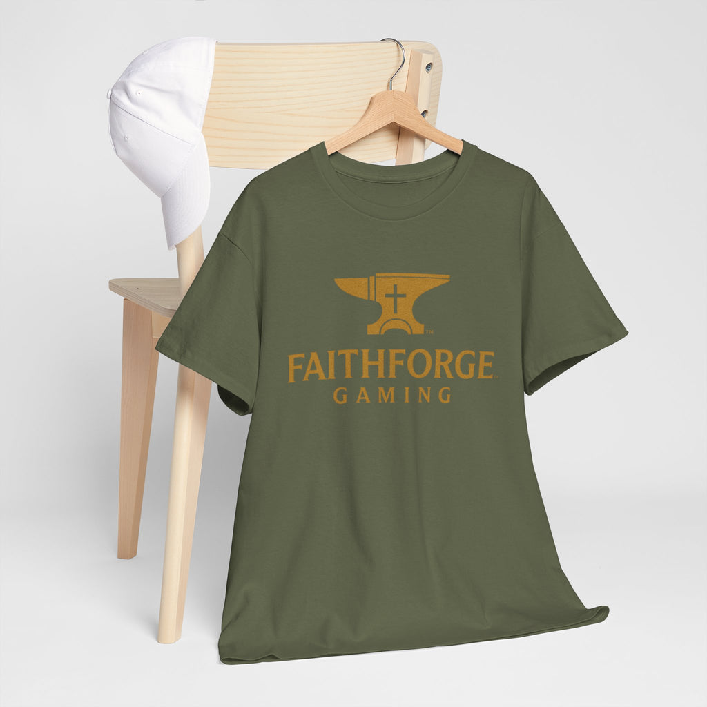 FaithForge Gaming T-Shirt — Christian Gamer Logo Tee