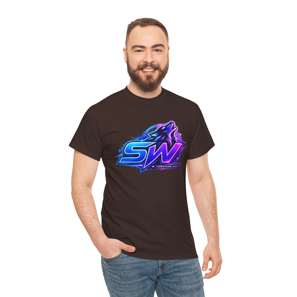 Seawolf_30 Logo Tee - Gamer/Streamer T-Shirt Blue GBSG (Gather)