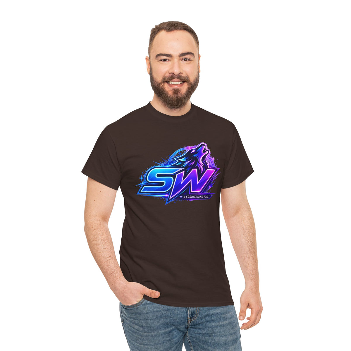 Seawolf_30 Logo Tee - Gamer/Streamer T-Shirt Blue GBSG (Gather)