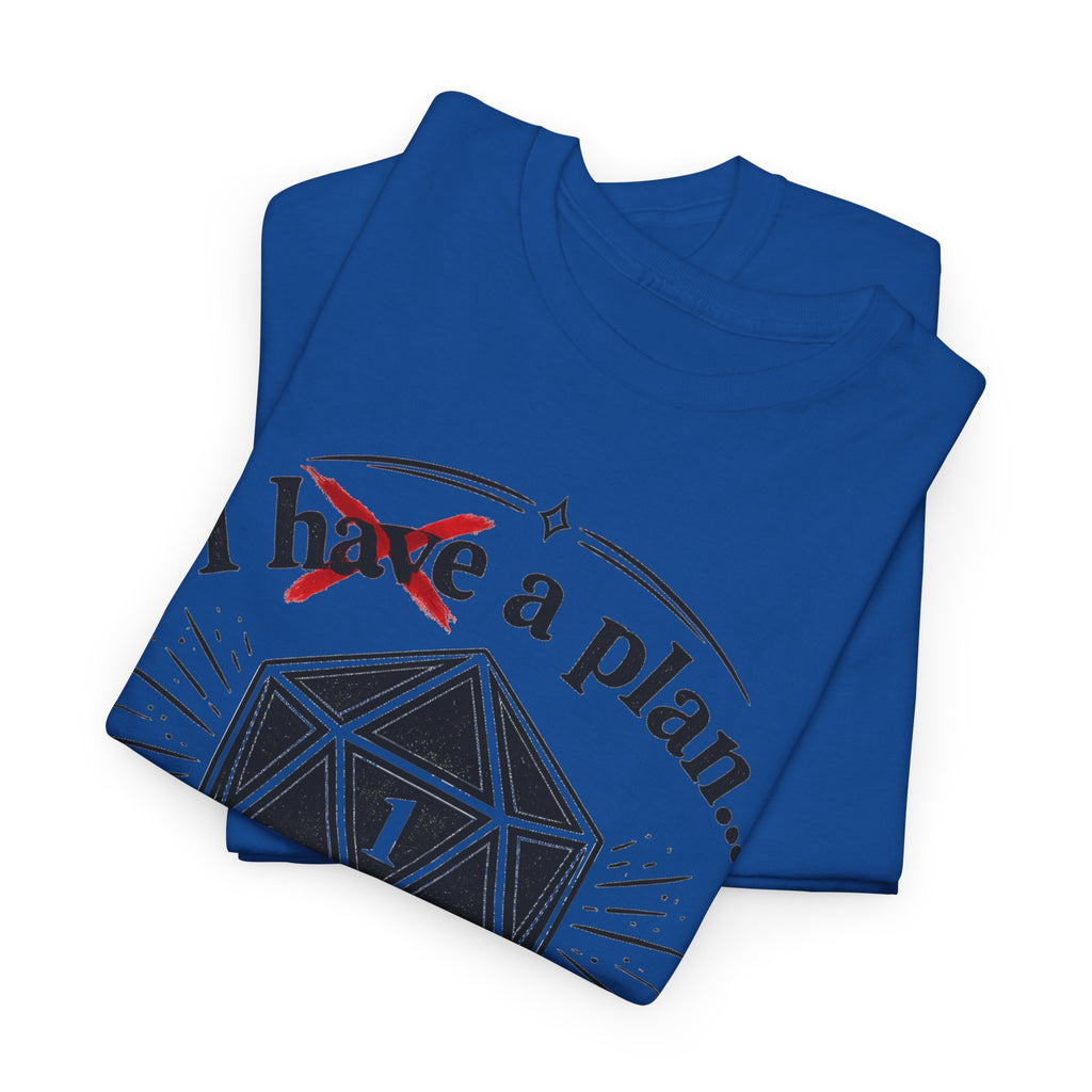 I XhaveX a plan... God’s Got This T-Shirt Dark — D20 Dice Faith Gamer Tee