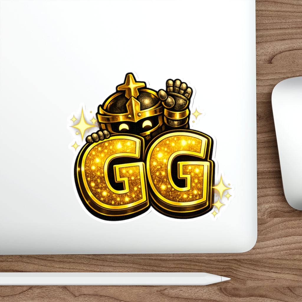 FaithForge Knight GG Die-Cut Sticker — Water-resistant vinyl
