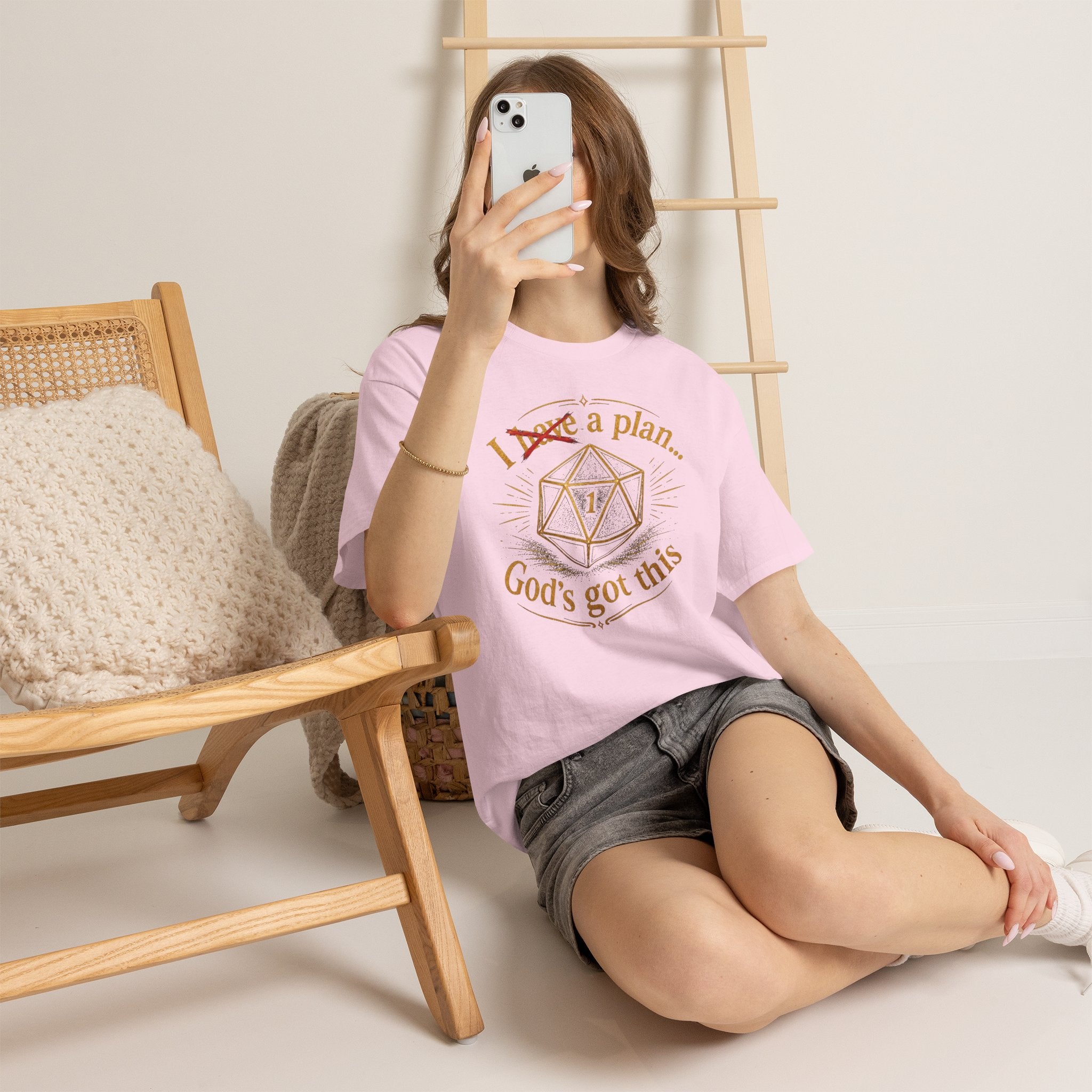 I XhaveX a plan... God's Got This D20 T‑Shirt