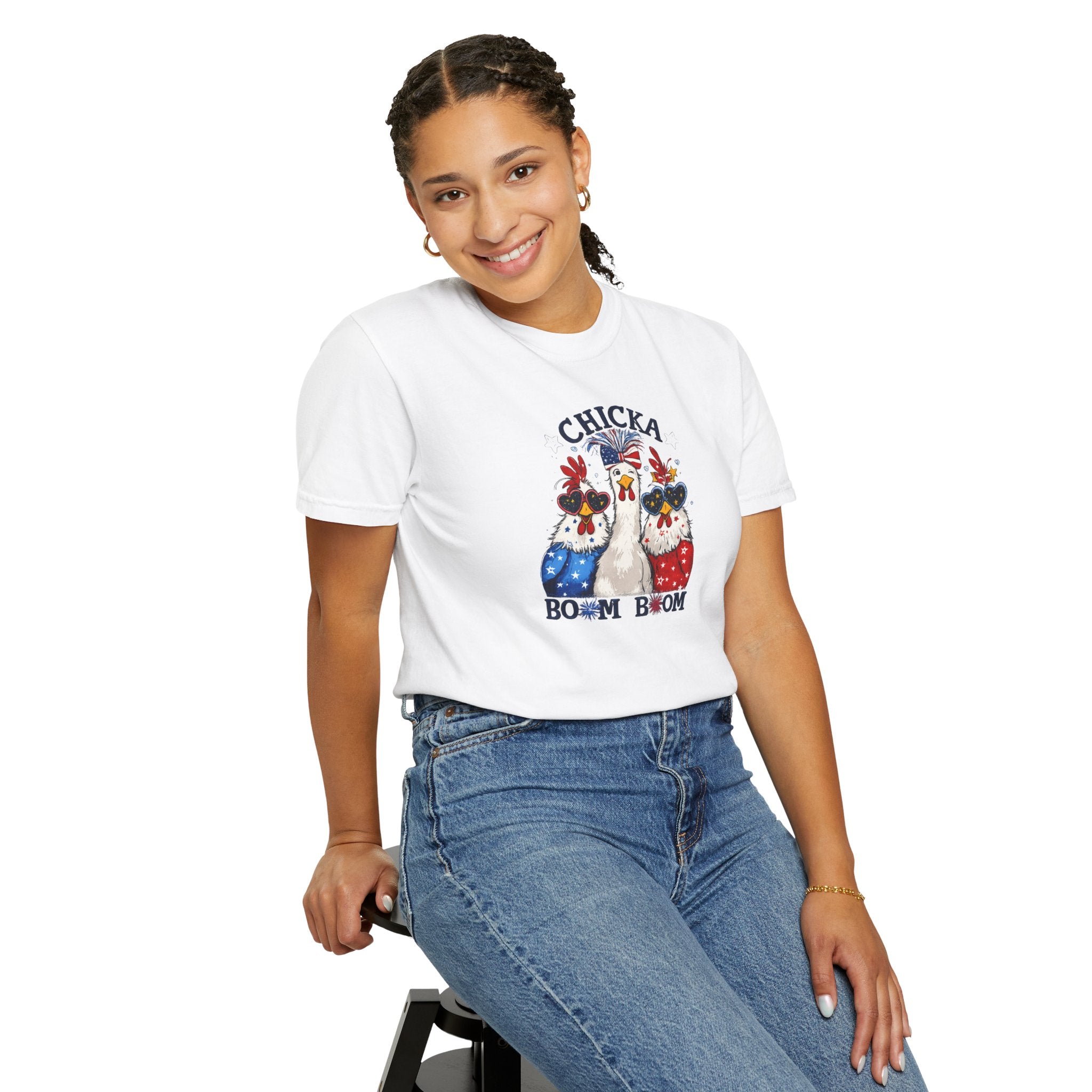American Stars & Stripes Chicken Tee