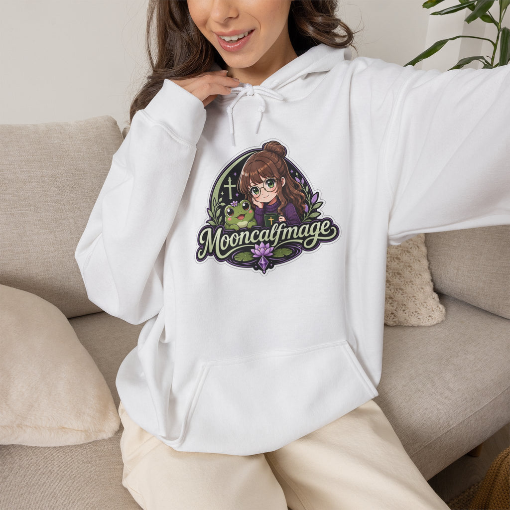 MOONCALFMAGE Hoodie — Streamer Logo Pullover