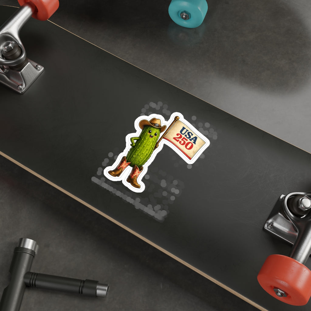 USA 250 Pickle Die-Cut Sticker