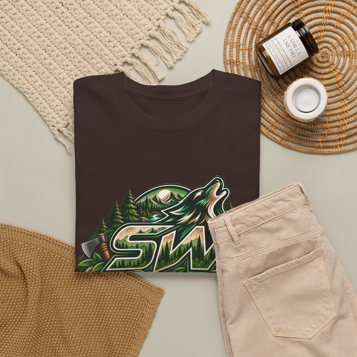 Seawolf_30 Logo Tee - Gamer/Streamer T-Shirt Green GBSG (Gather)
