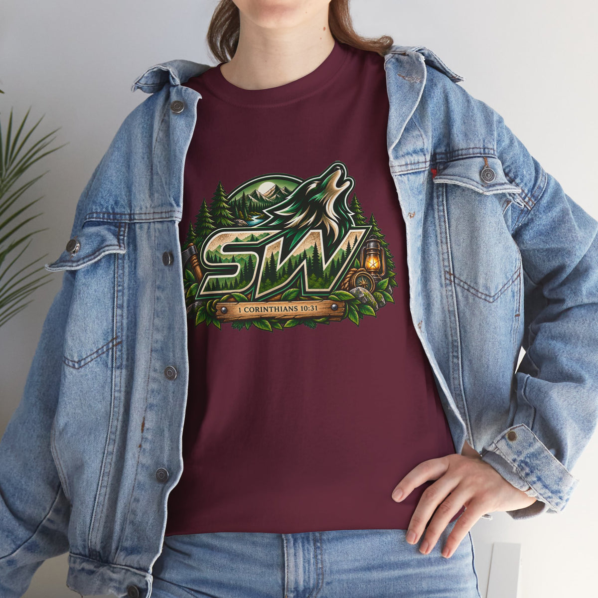 Seawolf_30 Logo Tee - Gamer/Streamer T-Shirt Green GBSG (Gather)