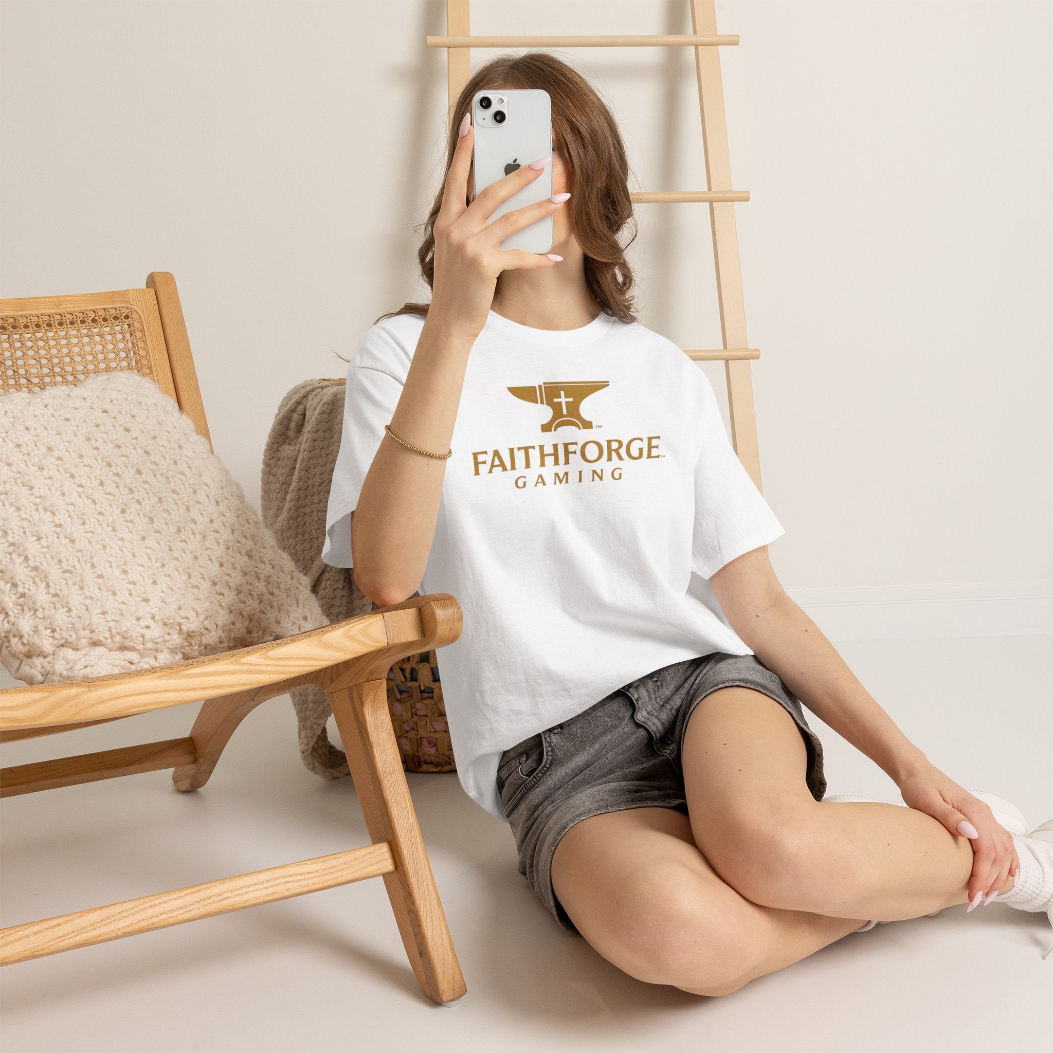 FaithForge Gaming T-Shirt — Christian Gamer Logo Tee