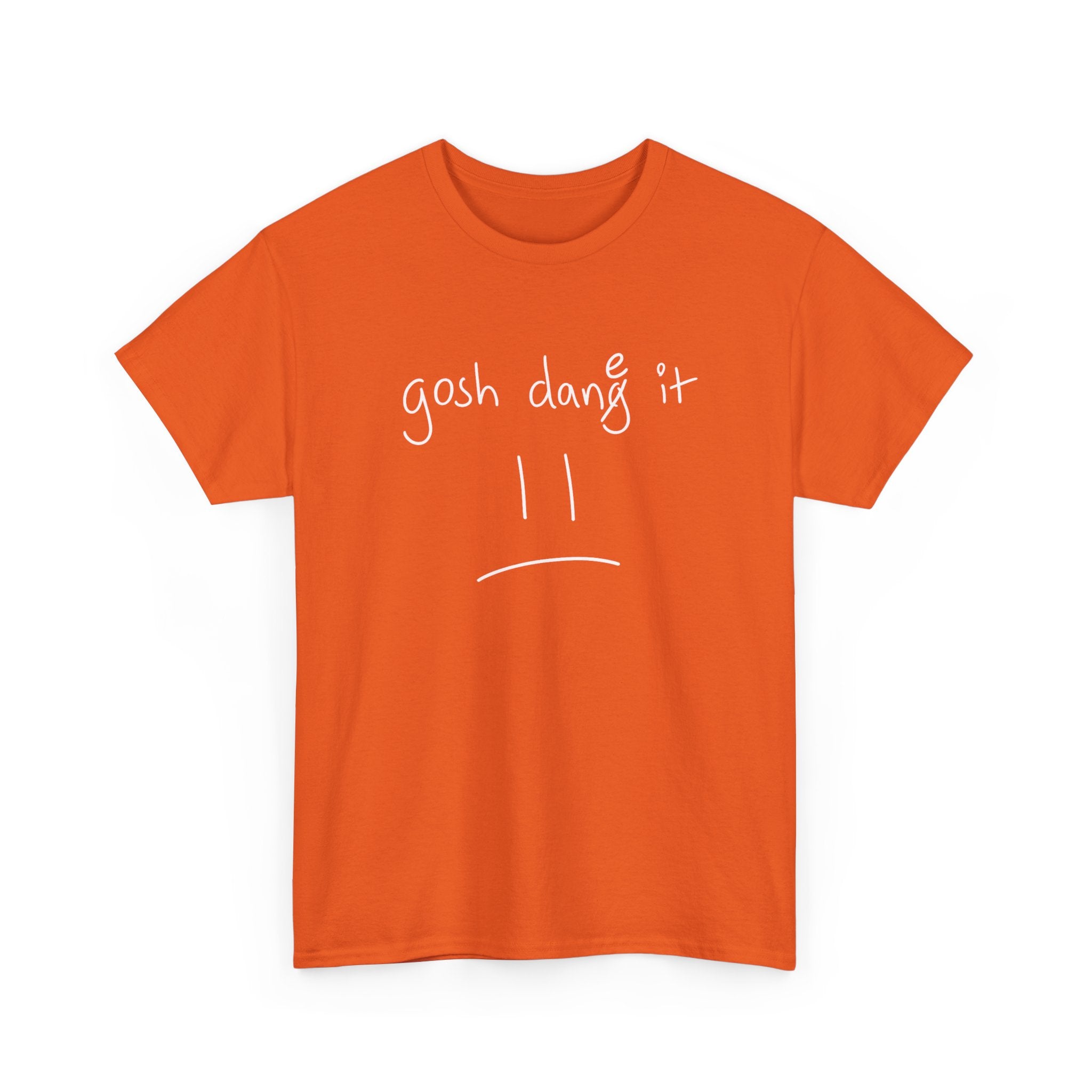DoctorJSWAYS gosh dane it T-Shirt — Minimal Logo Black Tee with Bold Back Text