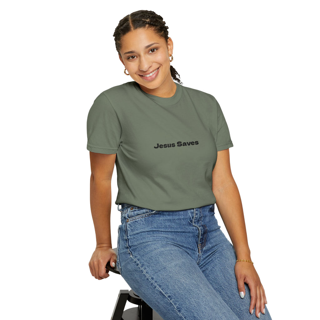 (Embroidered) Jesus Saves T-Shirt