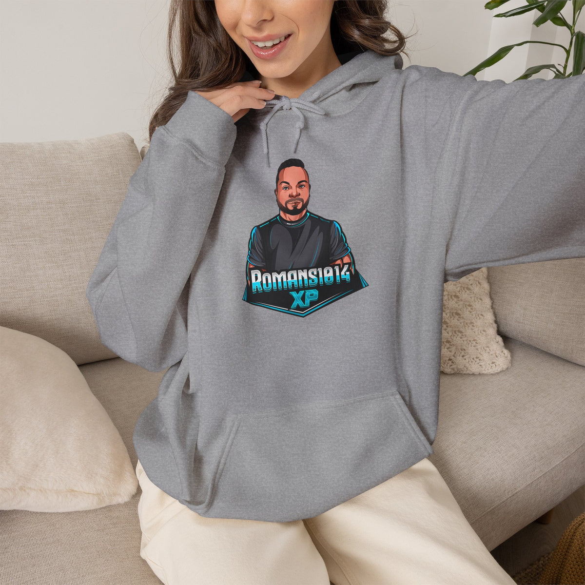 Romans1014XP Hoodie — Streamer Logo Pullover