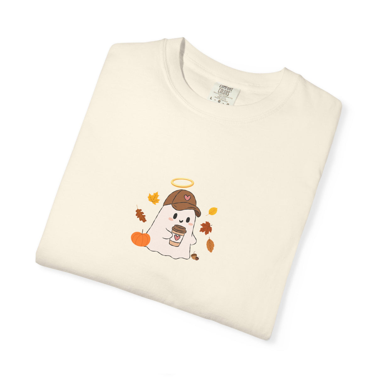 Autumn ghosty Tee — Cute Fall Graphic T-Shirt