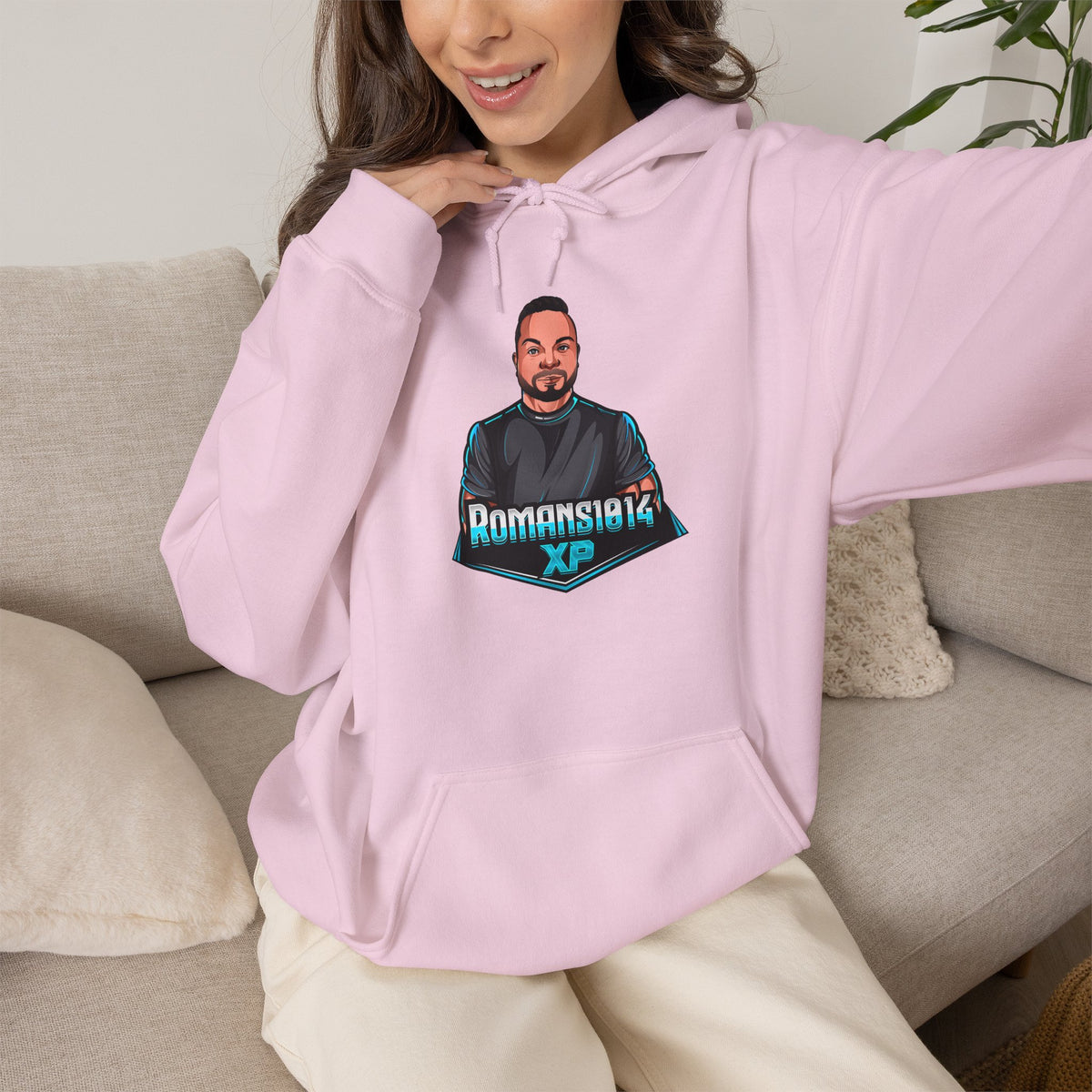 Romans1014XP Hoodie — Streamer Logo Pullover