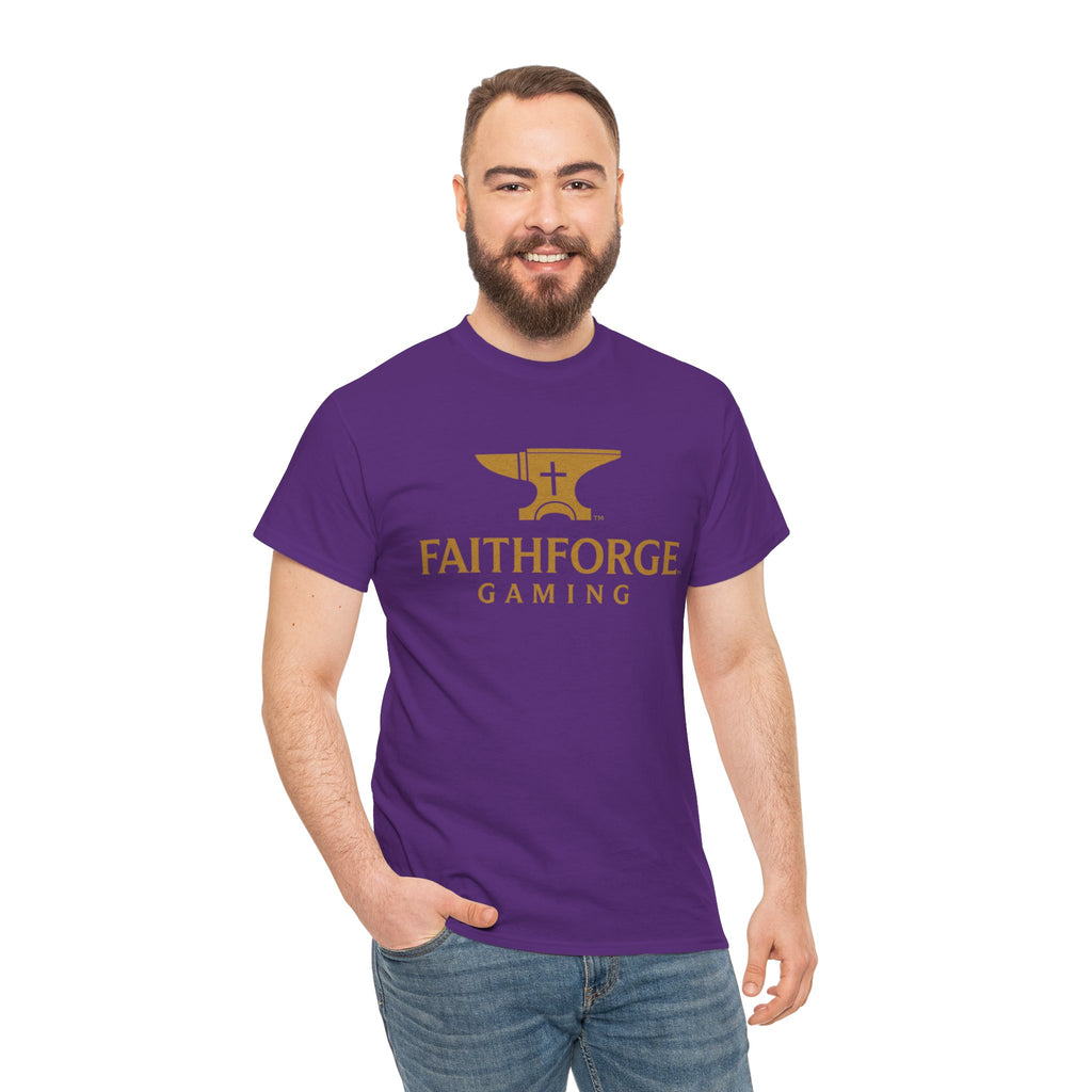 FaithForge Gaming T-Shirt — Christian Gamer Logo Tee