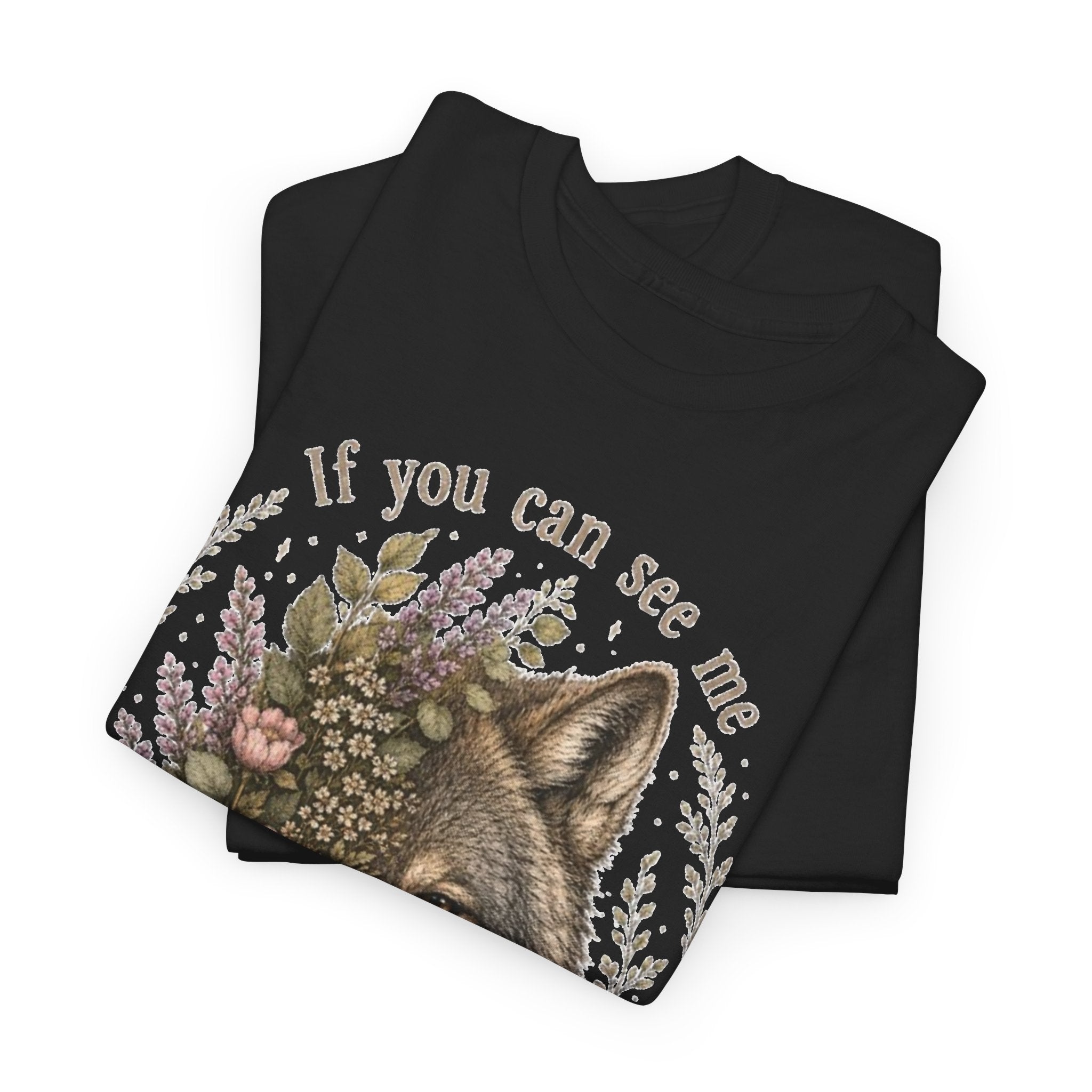 seawolf Floral Tee — "If you can see me I failed my stealth check" Graphic T-Shirt