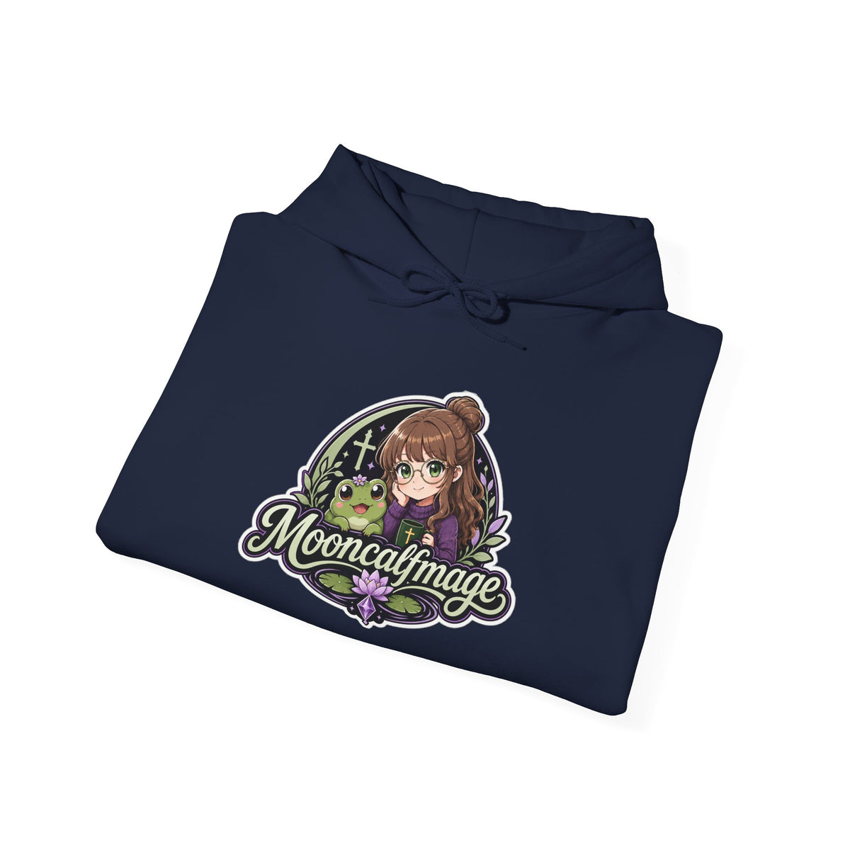 MOONCALFMAGE Hoodie — Streamer Logo Pullover