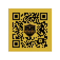 FaithForgeGaming.com QR Clear Sticker — Square Outdoor Transparent Sticker Best on Light Surfaces