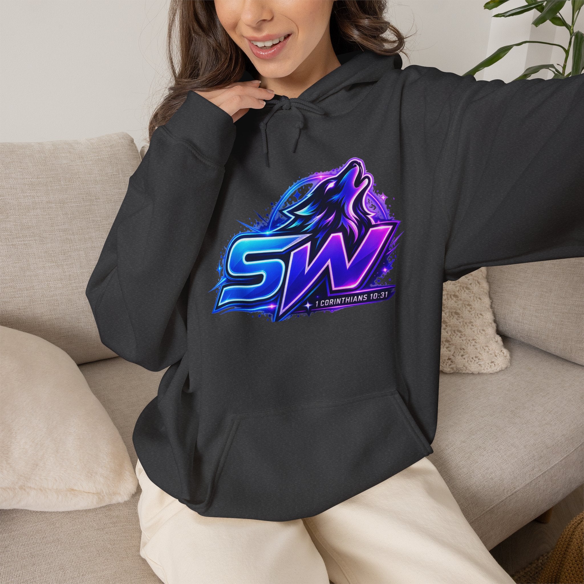 Hoodie - Seawolf_30 Graphic Hoodie (SW Logo)