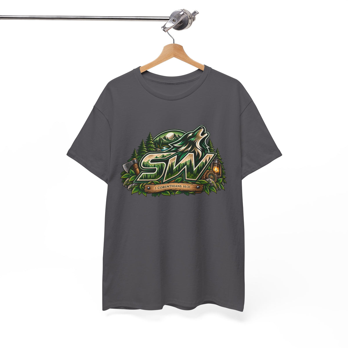 Seawolf_30 Logo Tee - Gamer/Streamer T-Shirt Green GBSG (Gather)
