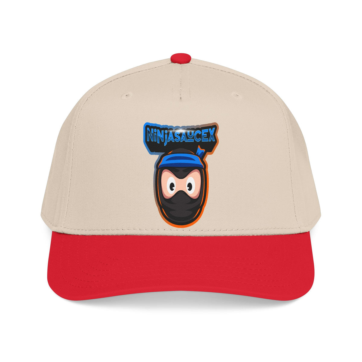 NinjaSauceX Logo Baseball Cap — Retro Gamer Streetwear Hat
