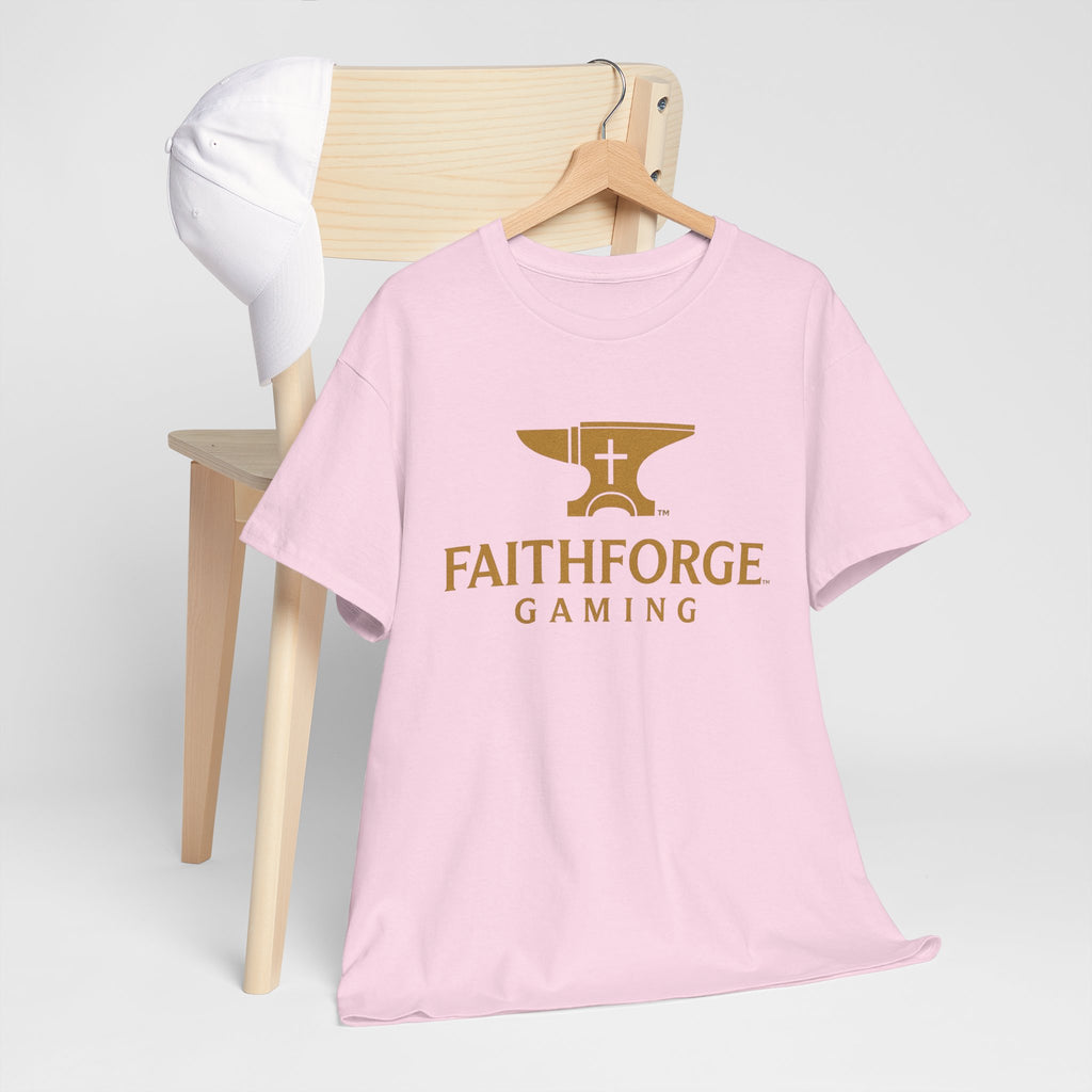 FaithForge Gaming T-Shirt — Christian Gamer Logo Tee