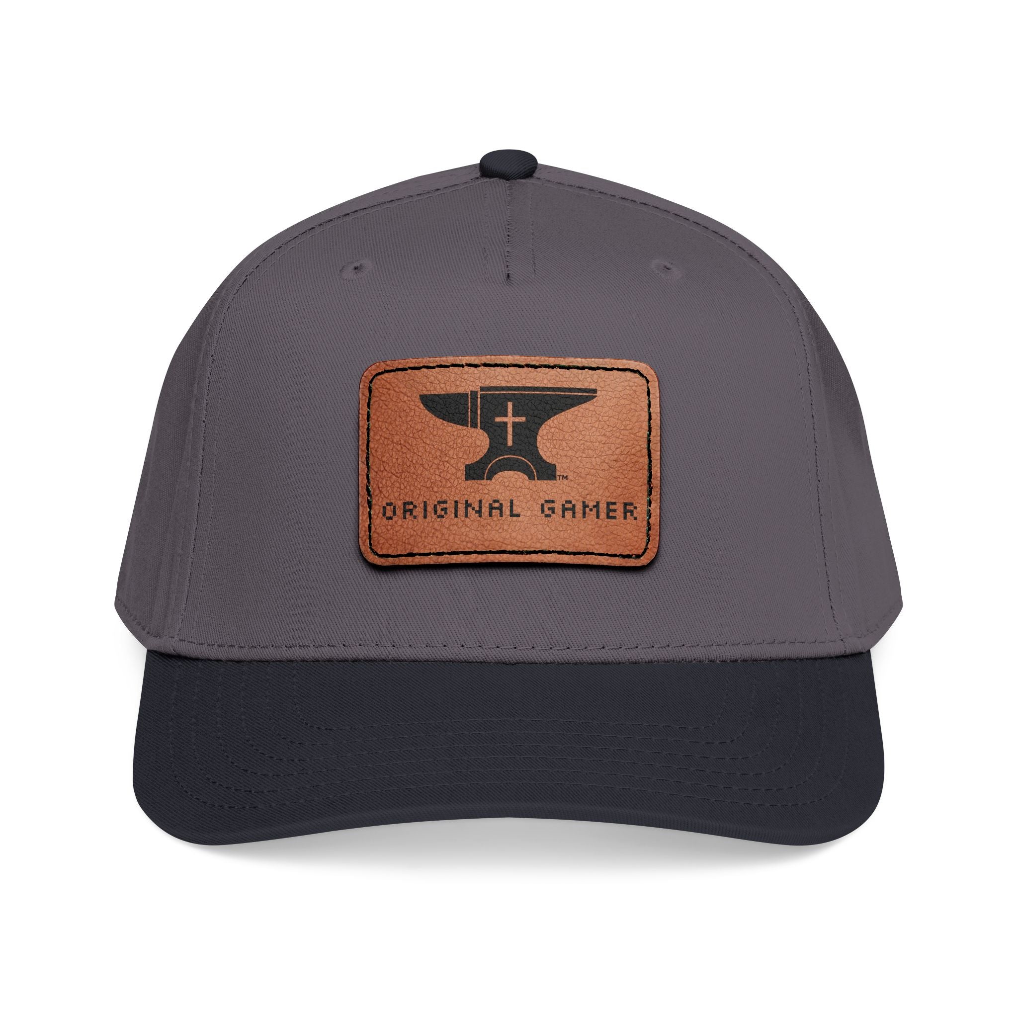 FaithForge Gaming Leather Patch Baseball Cap Original Gamer