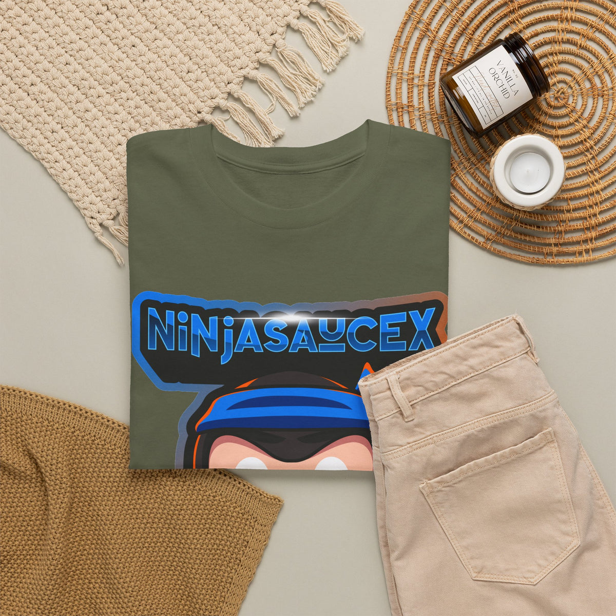 NinjaSauceX Logo Tee - Gamer/Streamer T-Shirt
