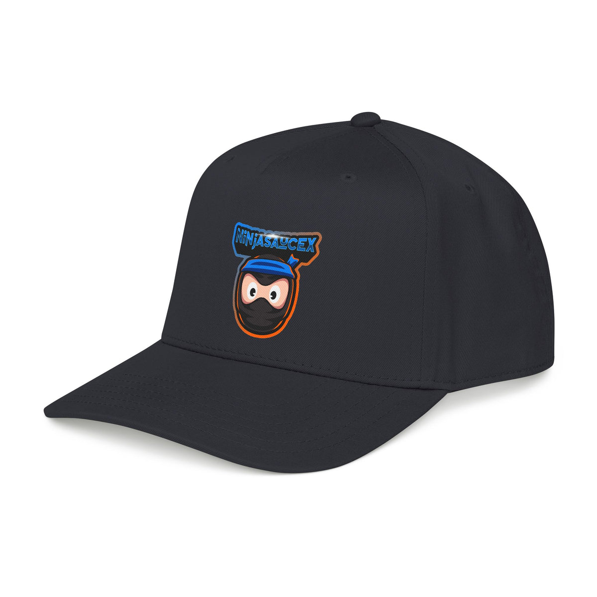 NinjaSauceX Logo Baseball Cap — Retro Gamer Streetwear Hat