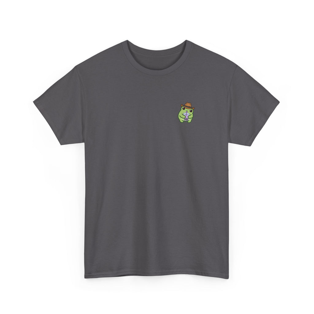 T-Shirt — Cute Boba Drinking Frog