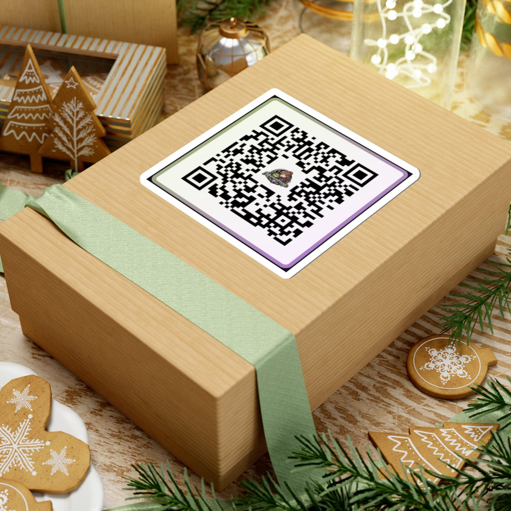 QR Code Decal Indoor — MOONCALFMAGE QR Code with Logo
