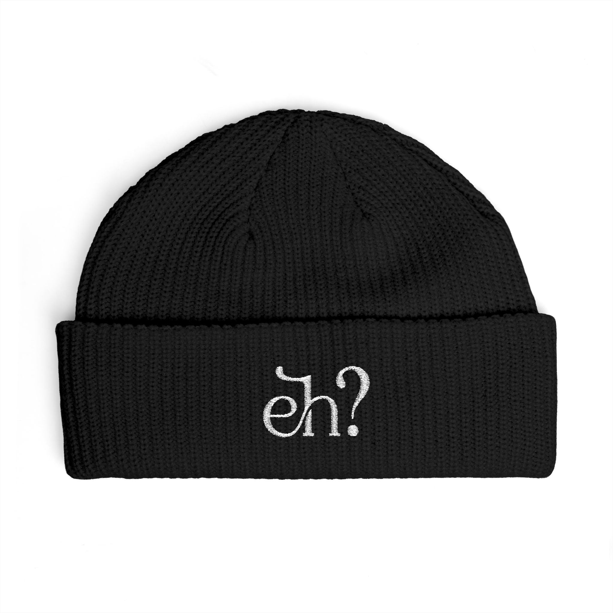 Embroidered Knit Toque