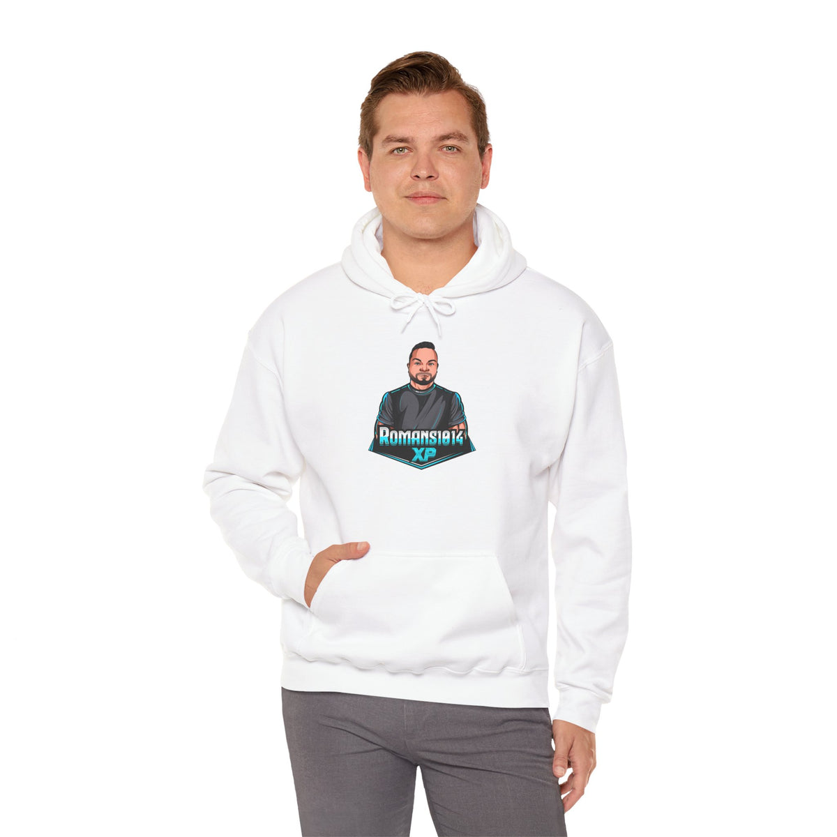 Romans1014XP Hoodie — Streamer Logo Pullover