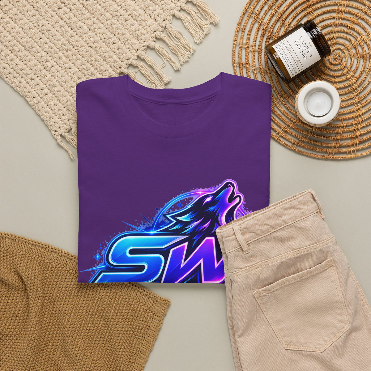 Seawolf_30 Logo Tee - Gamer/Streamer T-Shirt Blue GBSG (Gather)