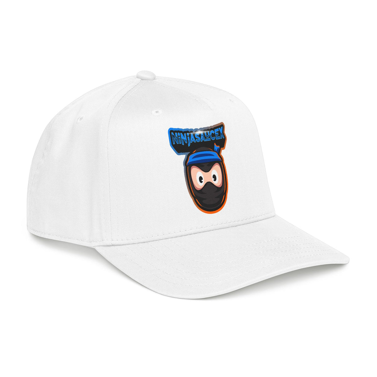 NinjaSauceX Logo Baseball Cap — Retro Gamer Streetwear Hat