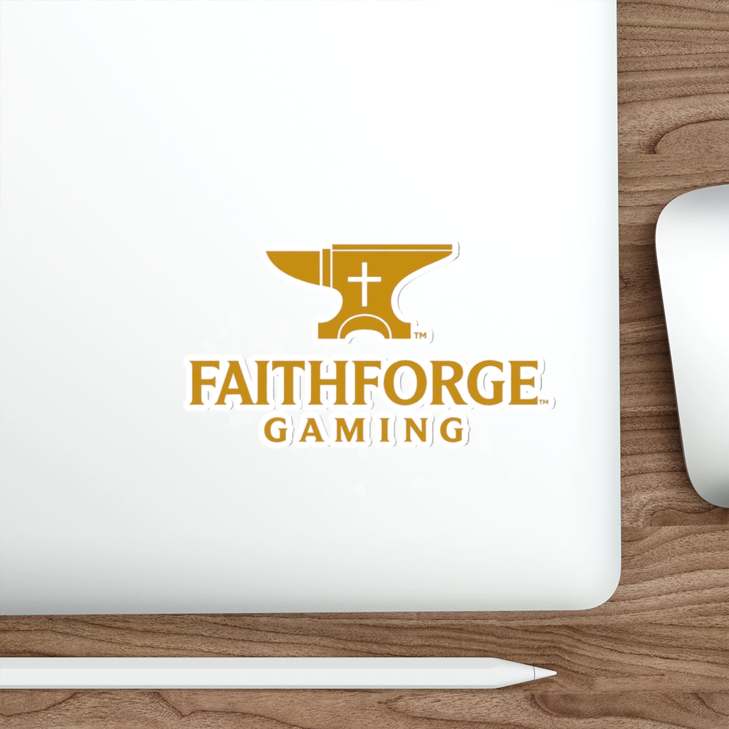 FaithForgeGaming Die-Cut Sticker Indoor/Outdoor