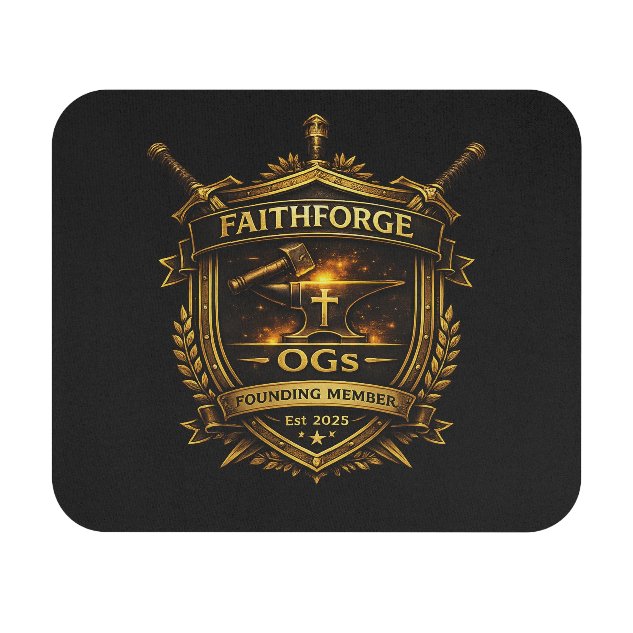 Mouse Pad (Rectangle) FaithForge OG