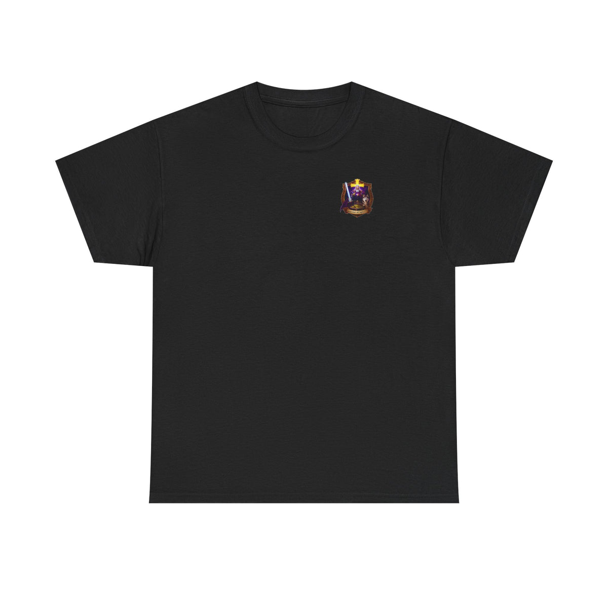 FaithForgeGaming Tee — FaithForge Stream Team Black Graphic T‑Shirt -warrior_of_light777