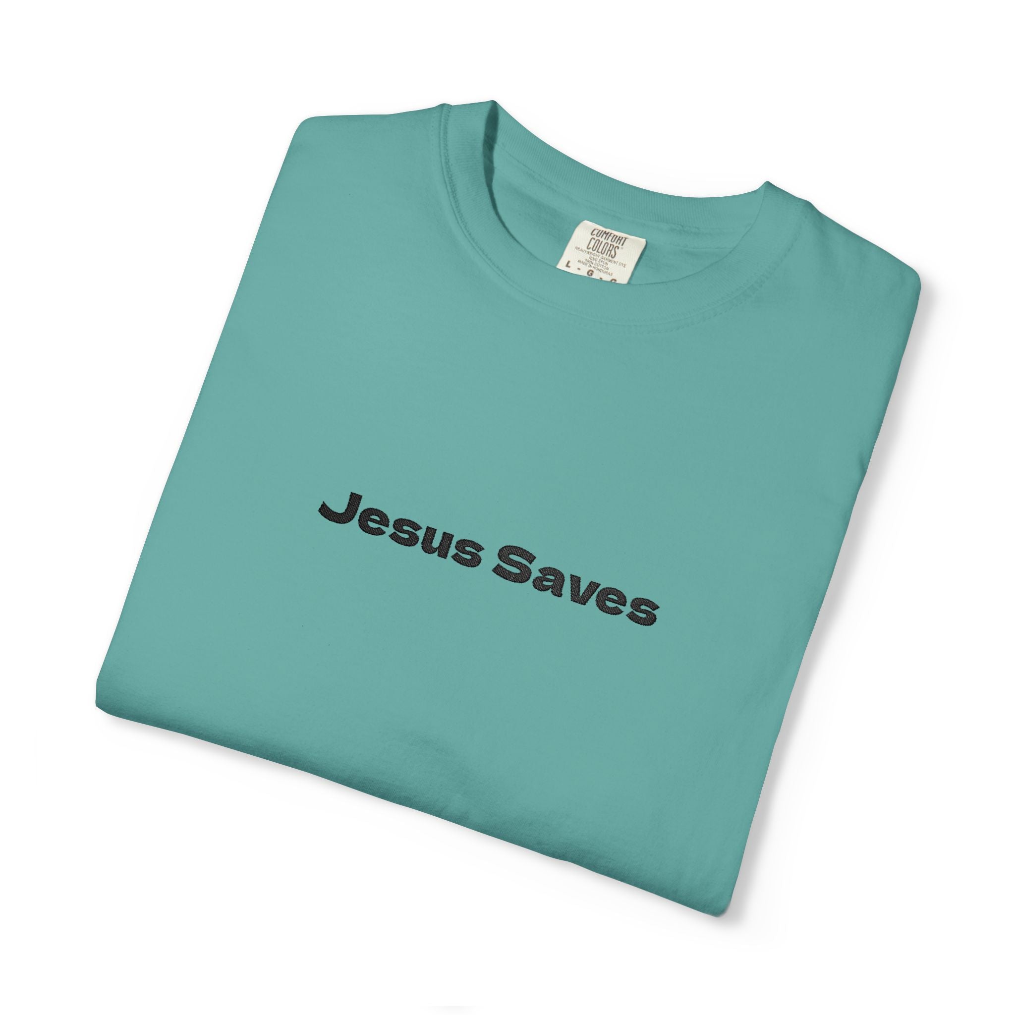 (Embroidered) Jesus Saves T-Shirt