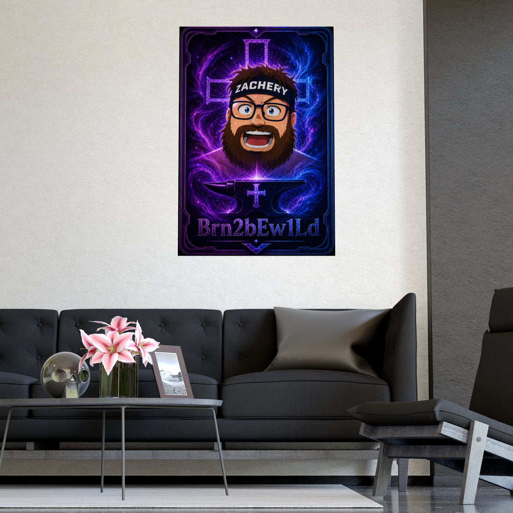 Brn2bEw1Ld Poster - FaithForgeGaming