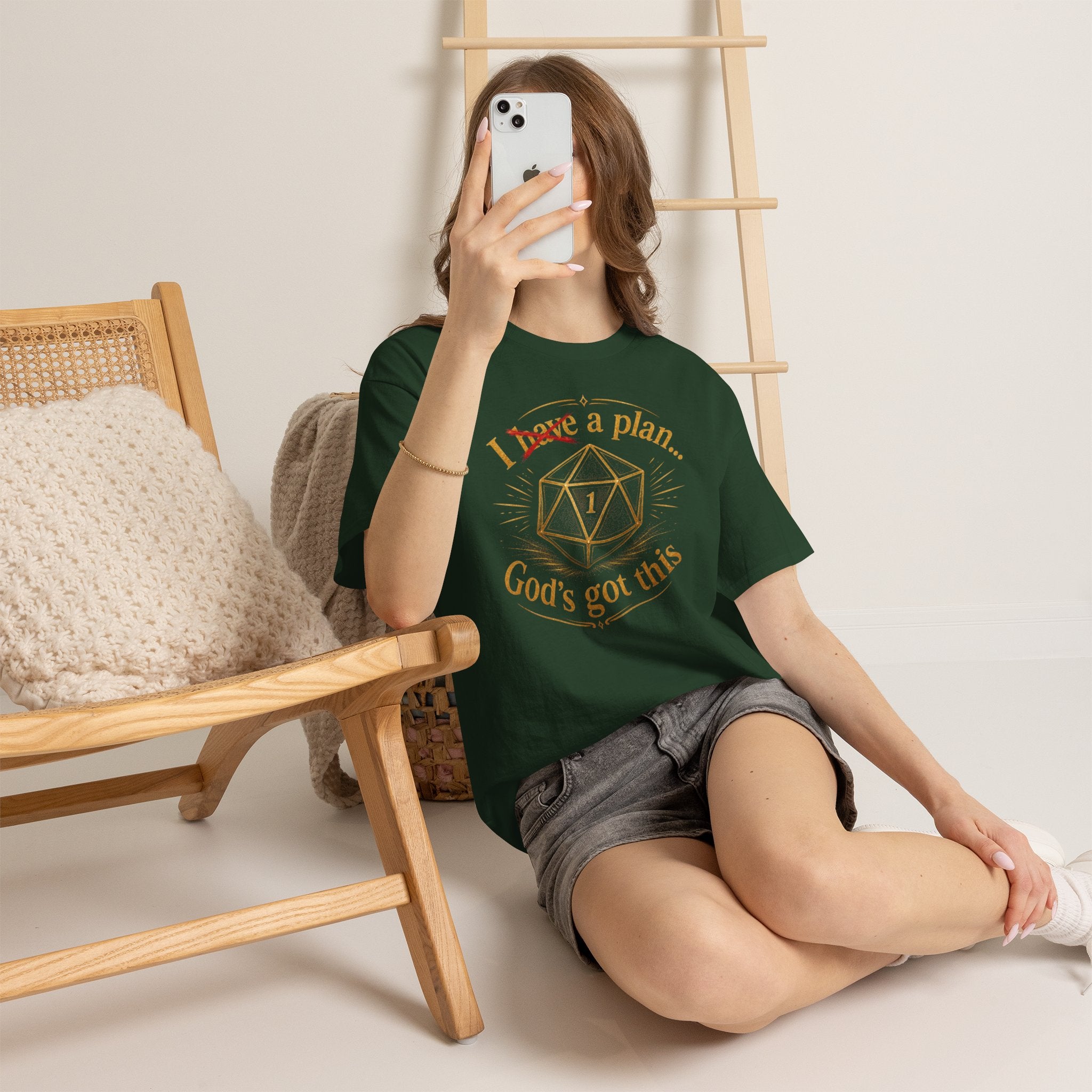 I XhaveX a plan... God's Got This D20 T‑Shirt
