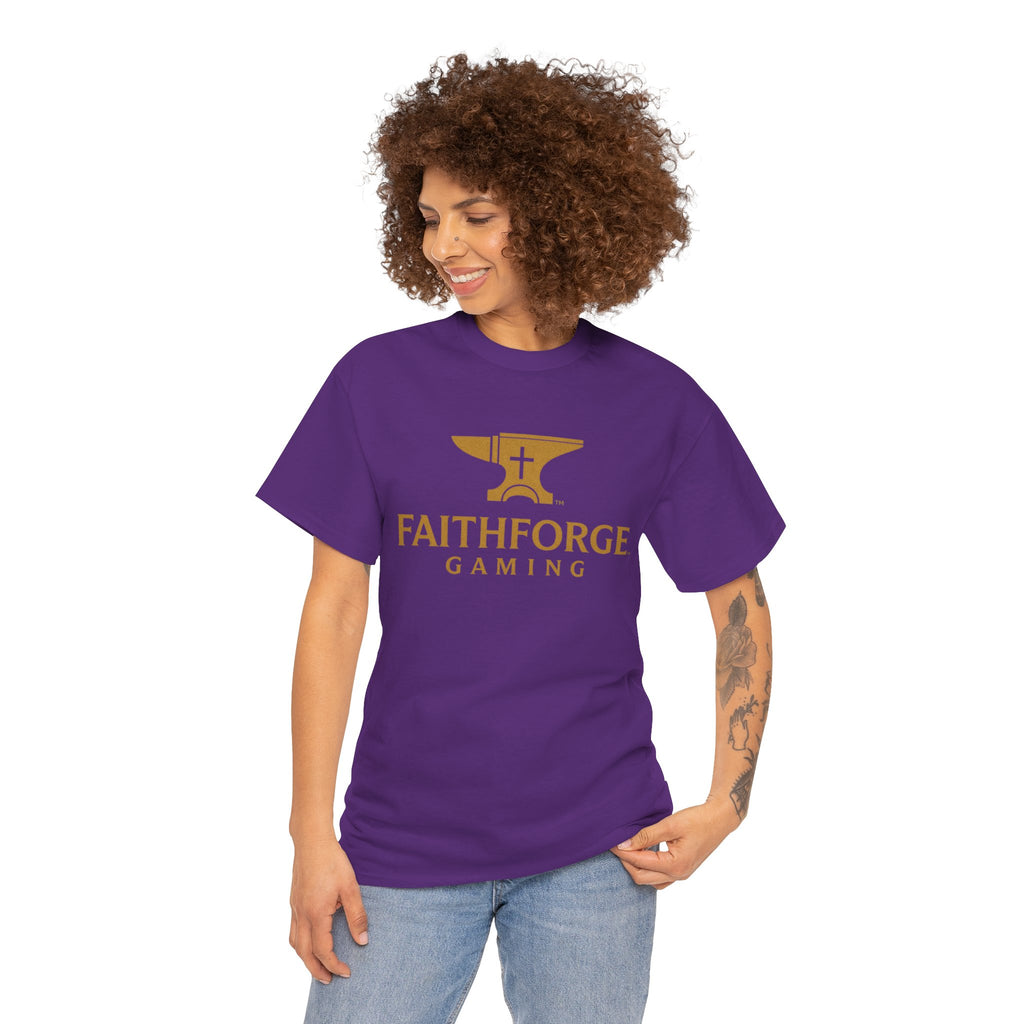 FaithForge Gaming T-Shirt — Christian Gamer Logo Tee