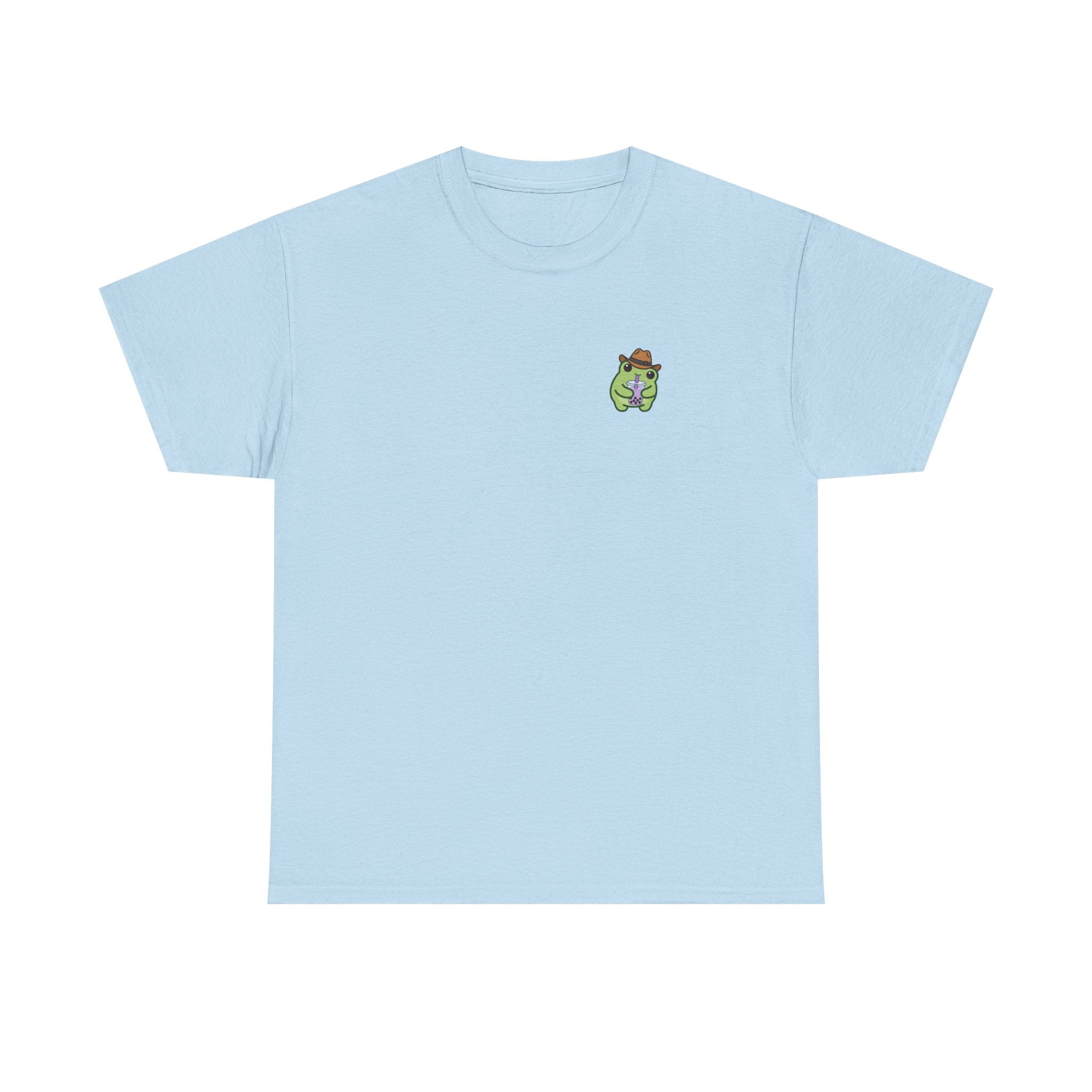 T-Shirt — Cute Boba Drinking Frog