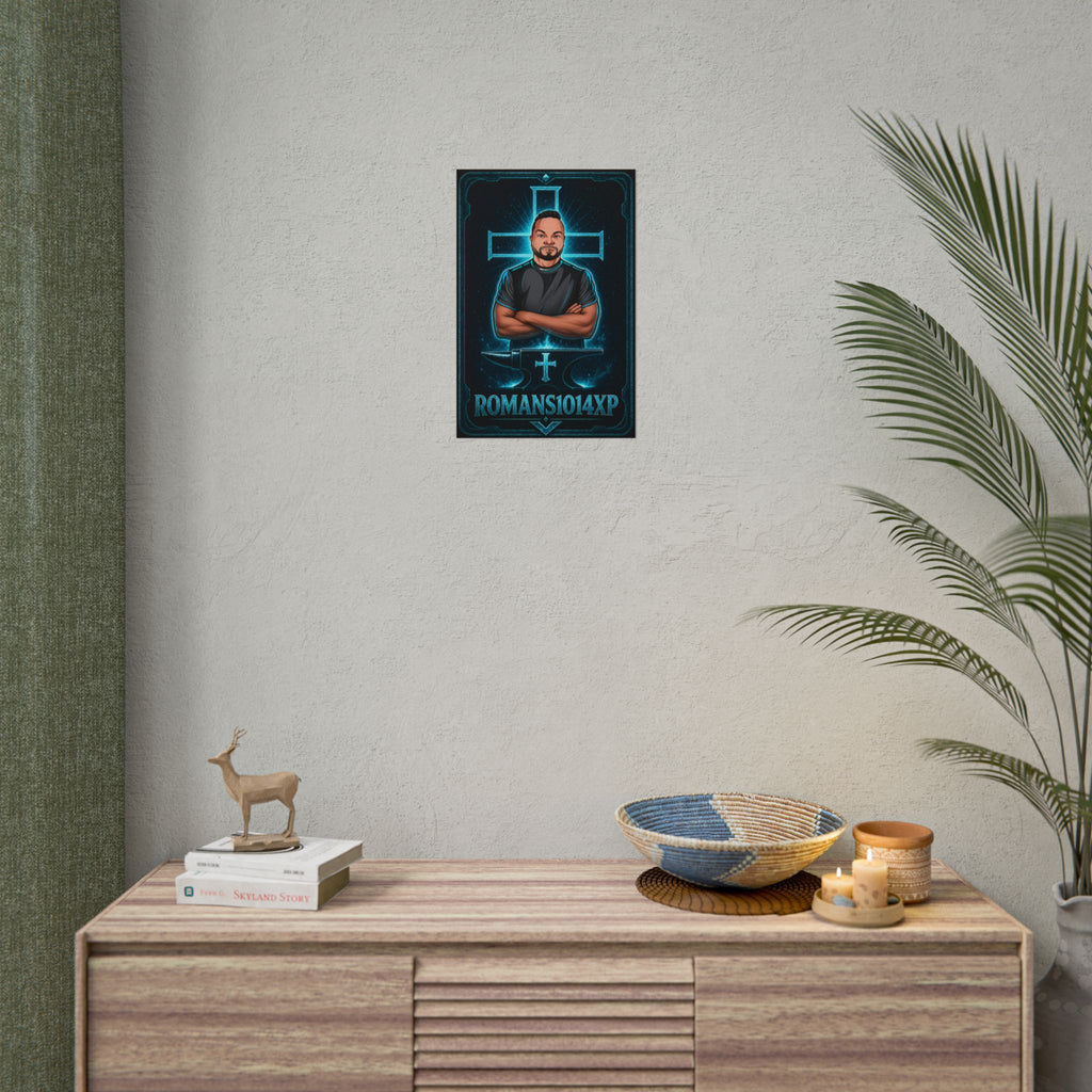 Romans1014XP Poster — Streamer Wall Art (Rolled Poster)