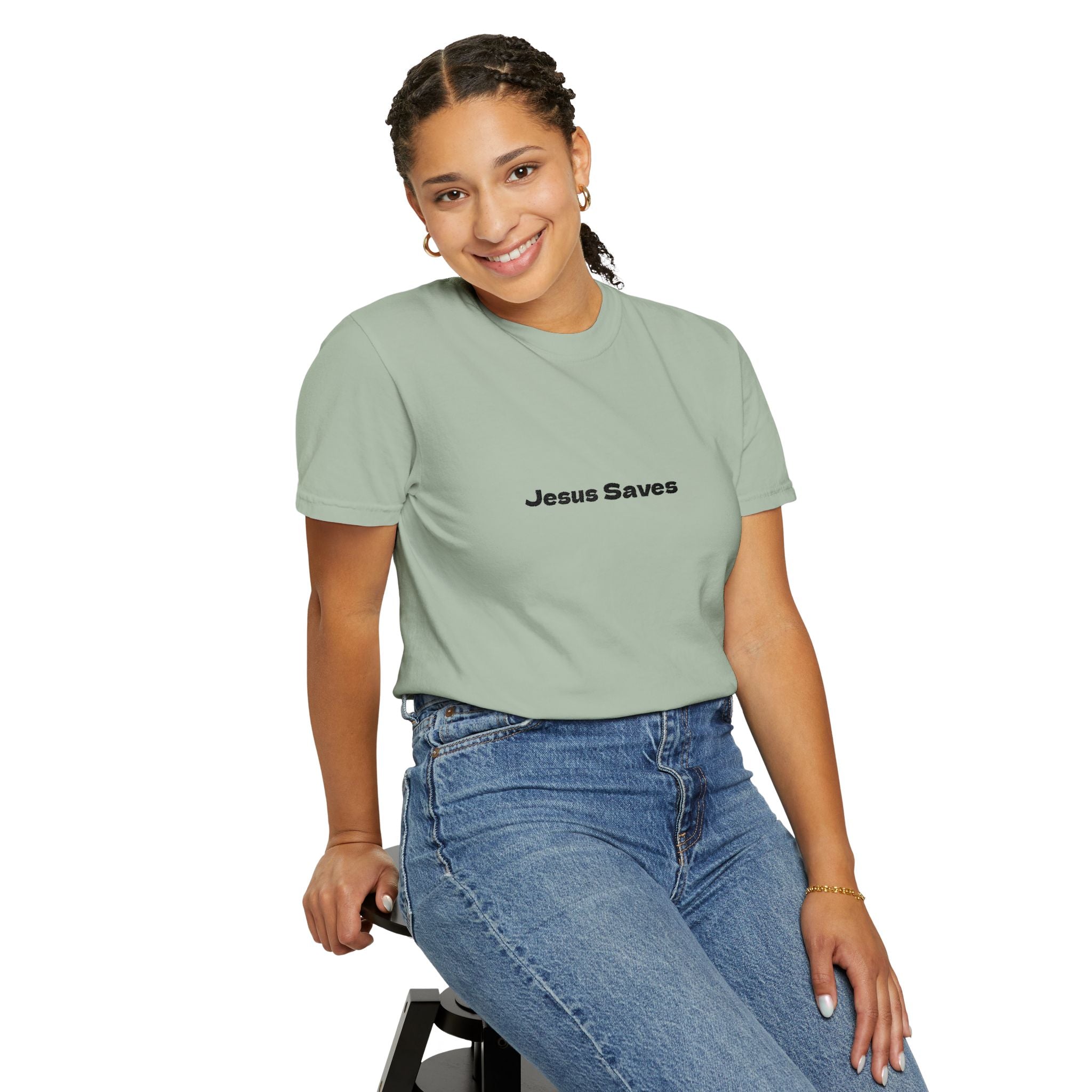 (Embroidered) Jesus Saves T-Shirt