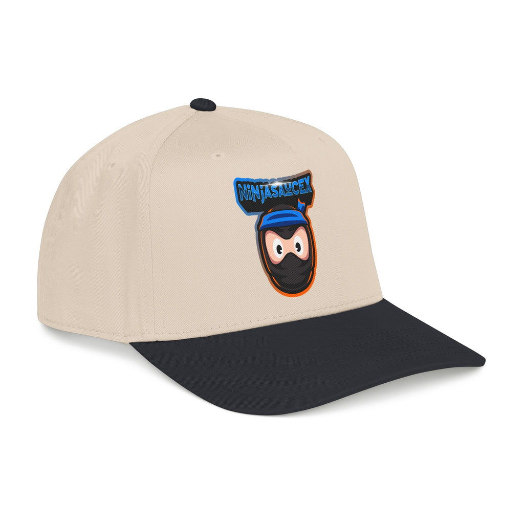 NinjaSauceX Logo Baseball Cap — Retro Gamer Streetwear Hat