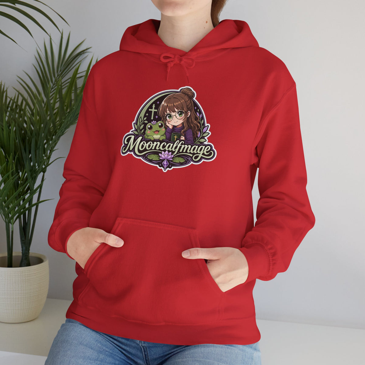 MOONCALFMAGE Hoodie — Streamer Logo Pullover
