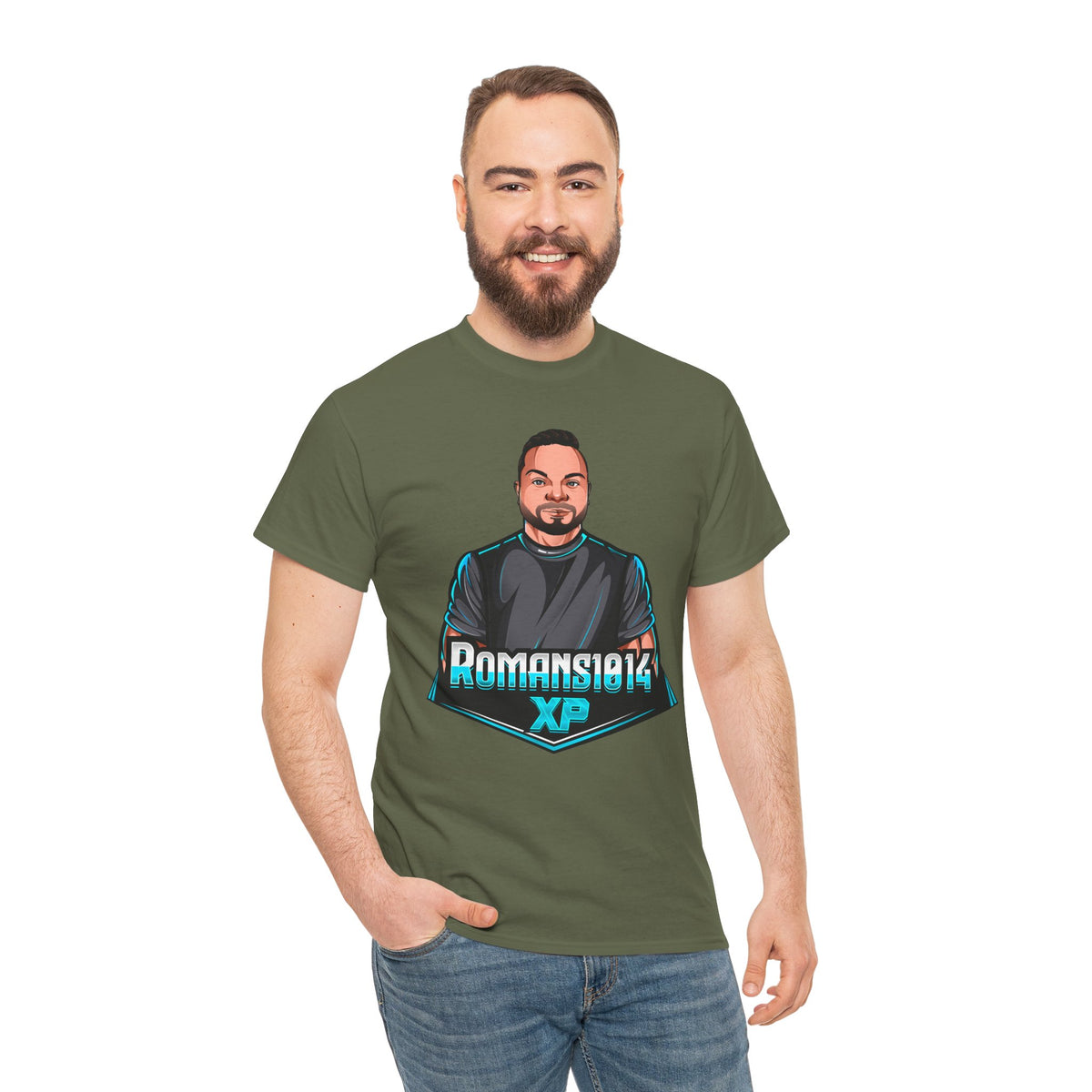 Romans1014XP Logo Tee - Gamer/Streamer T-Shirt