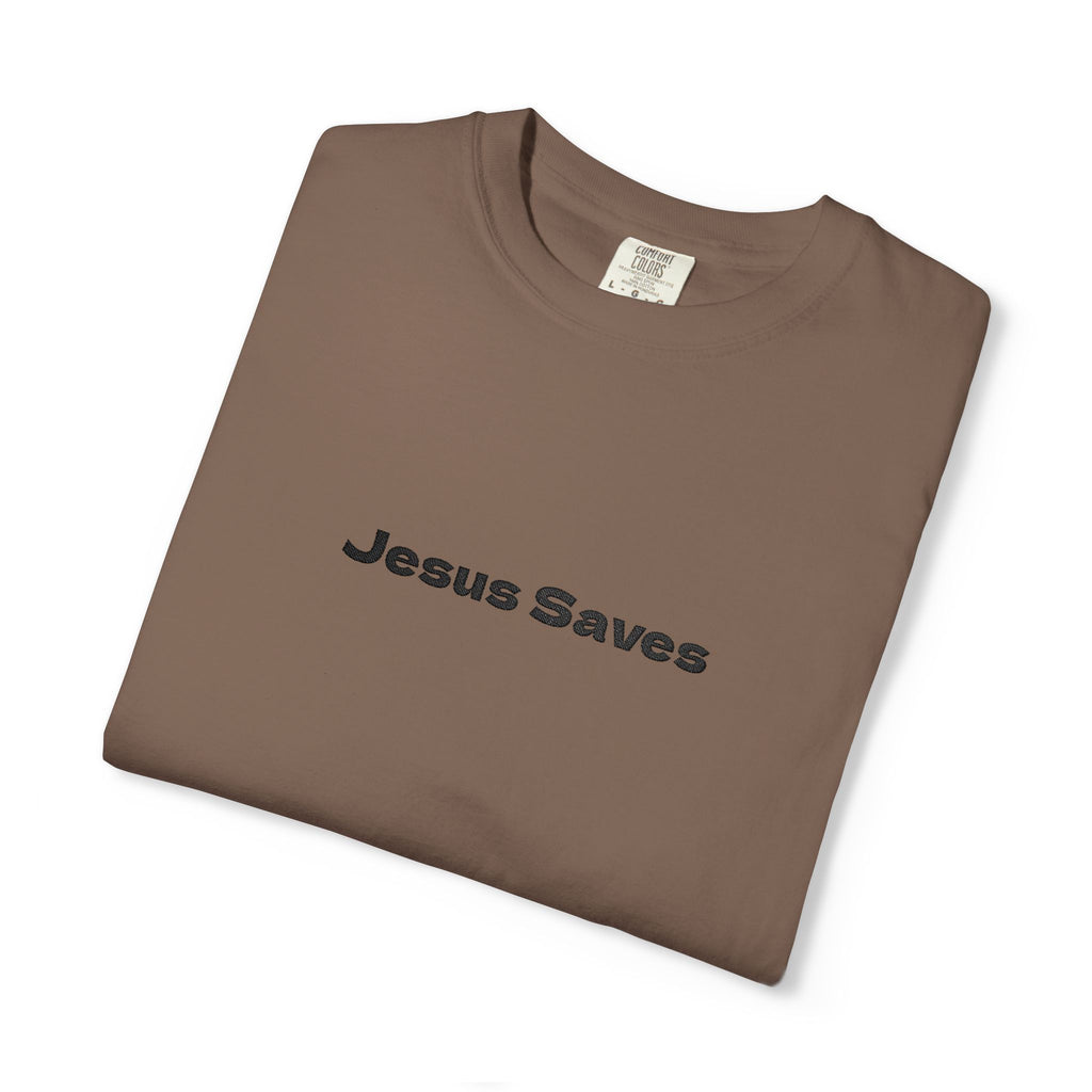 (Embroidered) Jesus Saves T-Shirt