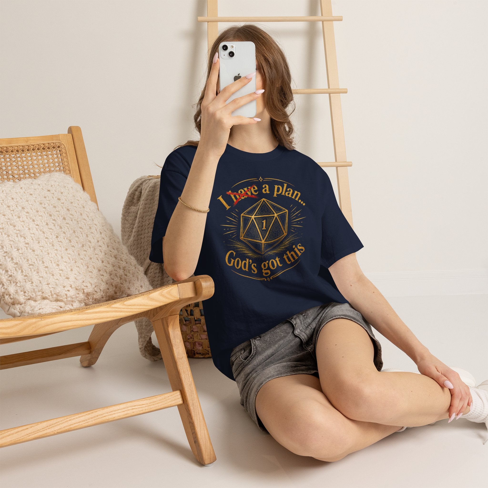 I XhaveX a plan... God's Got This D20 T‑Shirt