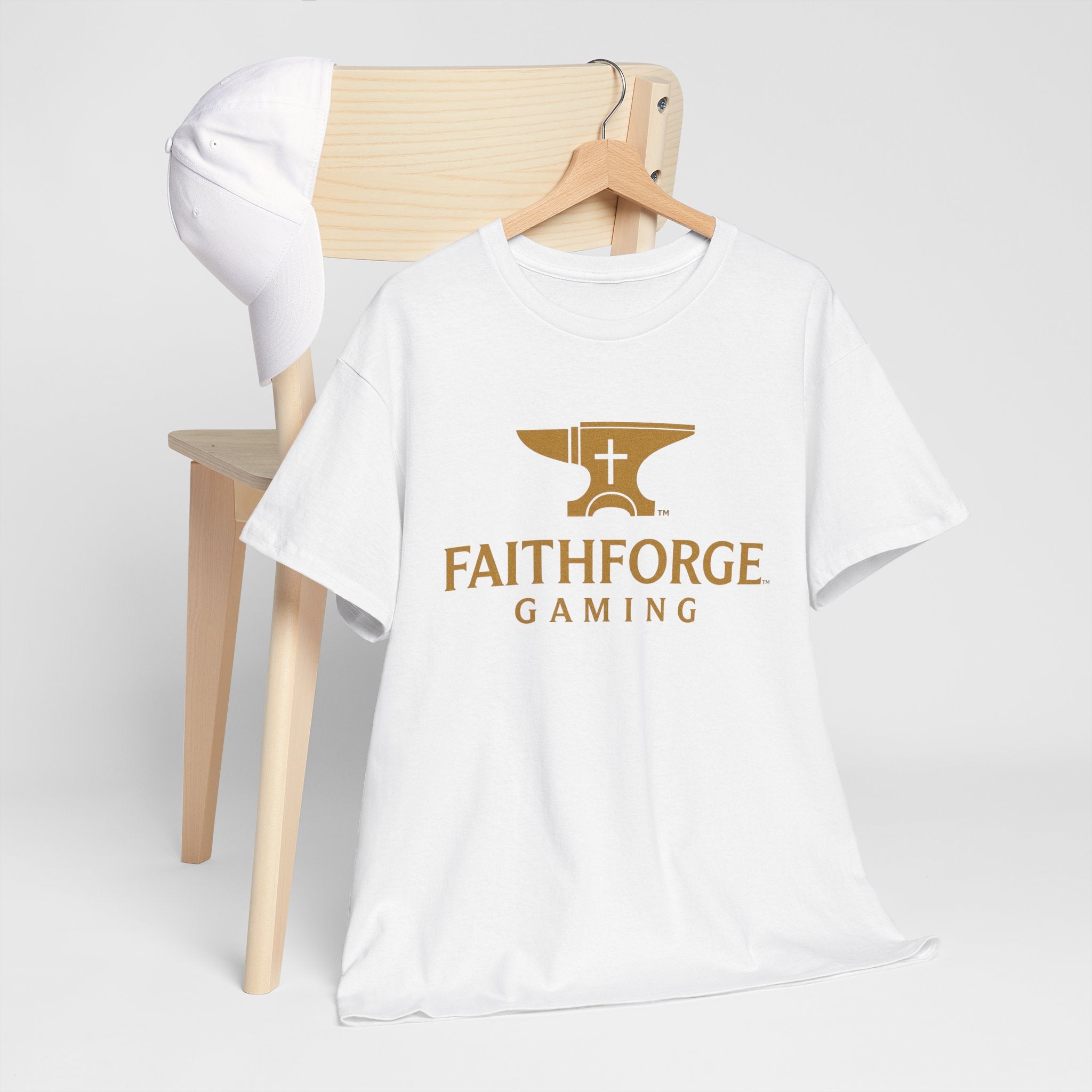 FaithForge Gaming T-Shirt — Christian Gamer Logo Tee